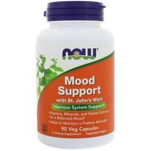 Now Foods, Підтримка нервової системи і гарного настрою Mood Support, 90 капсул NOW-03351 фото