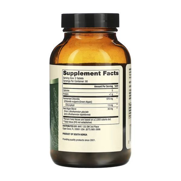 Fermented Chlorella - 450 tabs 2022-10-2460 фото