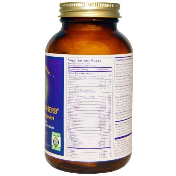 The Synergy Company, VitaMinHerb, Мультивитамины для женщин 120 таблеток SYN-00431 фото