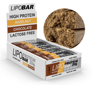 Lipobar - 20x50g Hazelnut-Chocolate 2022-10-2701 фото