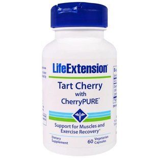 Life Extension, CherryPure, экстракт вишни, 60 вегетарианских капсул LEX-20236 фото