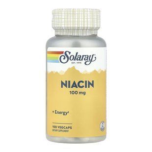 Niacin 100mg - 100 vcaps 2023-10-6742 фото