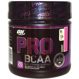 Optimum Nutrition, Pro BCAA, Raspberry Lemonade, 20 servings, 13.7 oz (390g) OPN-05180 фото
