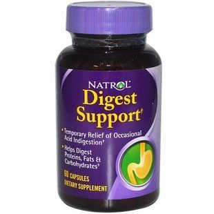 Natrol, Средство для улучшения пищеварения, 60 капсул NTL-00885 фото
