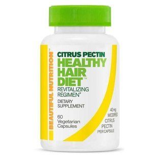 Beautiful Nutrition, Citrus Pectin, Healthy Hair Diet, 60 Vegetarian Capsules BNN-00207 фото