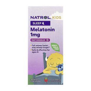 Kids Melatonin 1mg - 30 tabs 2023-10-6237 фото