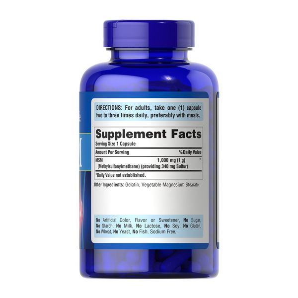 MSM 1000 mg - 120 caps 2023-10-6440 фото