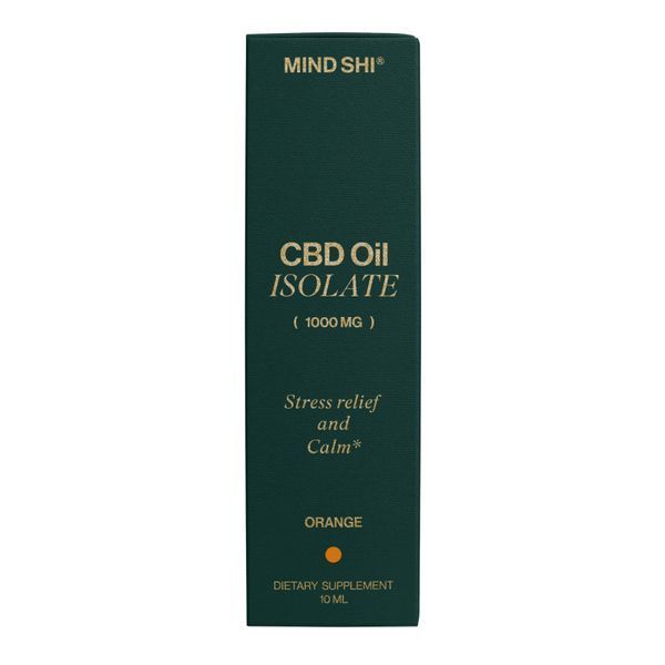 CBD Oil Isolate 1000 mg Orange - 10 ml 2023-10-3798 фото