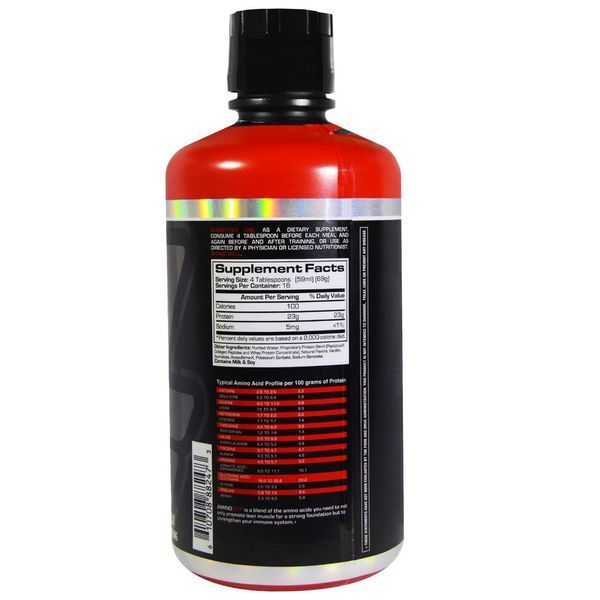 ProSupps, Амино23, жидкие амино, ваниль, 32 жидких унций (946 мл) PSS-88247 фото