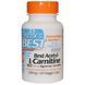 Doctors Best, Best Acetyl L-Carnitine HCl, 588 мг, 60 капсул вегетаріанських DRB-00105 фото 1
