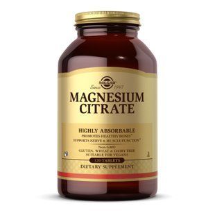 Magnesium Citrate - 120 tabs (Повреждена этикетка) 2023-10-7992 фото