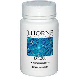 Thorne Research, D-1000, 90 капсул на растительной основе THR-12801 фото