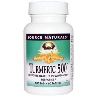 Source Naturals, Куркума 500, 60 таблеток SNS-02606 фото