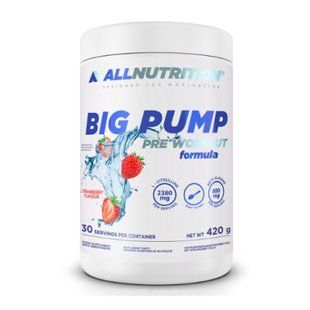 Big Pump Pre Workaut Formula - 420g Strawberry 2022-09-0459 фото