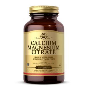 Calcium Magnesium Citrate - 100 tabs 2023-10-4111 фото