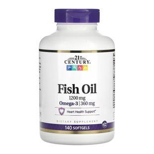 Fish Oil 1200 mg - 140 softgels 2023-10-7093 фото