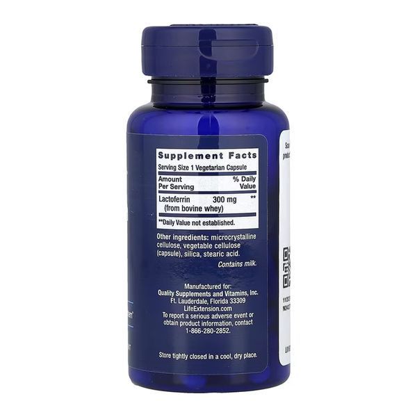 Lactoferrin Caps - 60 vcaps (До 12.26) 2024-11-0265 фото