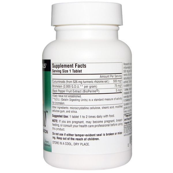 Source Naturals, Куркума 500, 60 таблеток SNS-02606 фото