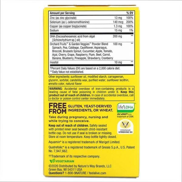 Prenatal Multi - 60 softgels 2022-10-1040 фото