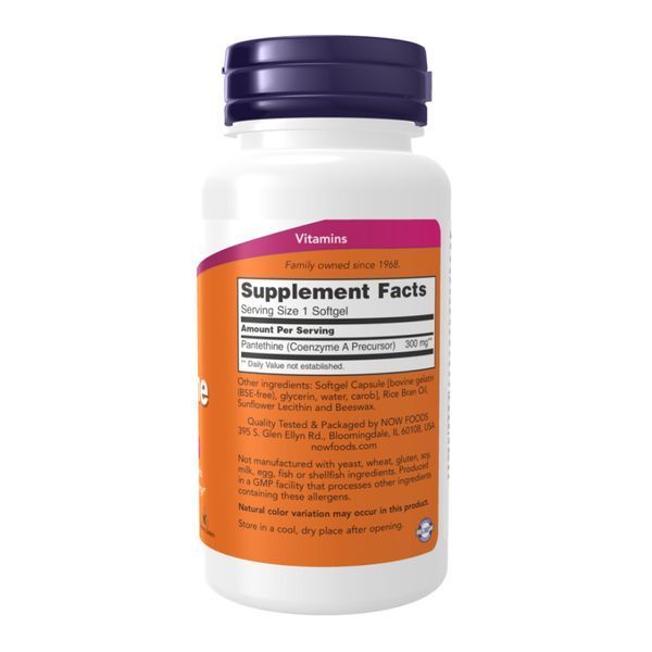 Pantethine 300 mg - 60 softgels 2023-10-3758 фото