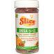Hero Nutritional Products, Slice of life, Омега-3 с семенами чиа, аромат клюква-апельсин, 60 жевательных пастилок HNP-83482 фото 1