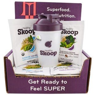Healthy Skoop, Коробка с Образцом Протеина с Бутылкой для Смешивания, 5 шт HSK-00617 фото