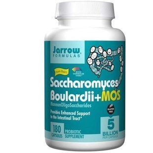 Jarrow Formulas, Сахароміцети Буларди + МОС, 180 овочевих капсул JRW-03029 фото