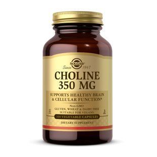 Choline 350 mg - 100 vcaps 2023-10-3702 фото