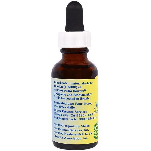 Flower Essence Services, Волоський горіх, квіткова есенція, 30 мл FES-21033 фото