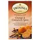 Twinings, Чай из трав, со вкусом апельсина и корицы, без кофеина, 20 отдельных пакетиков, 40 г TWN-17950 фото 1