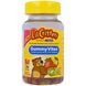Мультивитамины для детей натуральный фруктовый вкус, Lil Critters, Gummy Vites, 70 жевательных таблеток LIL-00623 фото 1