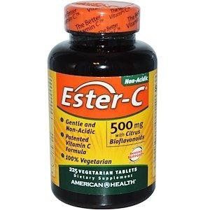 American Health, Ester-C with Citrus Bioflavonoids, 500 mg, 225 Tablets AMH-16974 фото