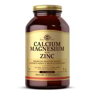Calcium Magnesium Plus Zinc - 250 tabs 2023-10-4113 фото