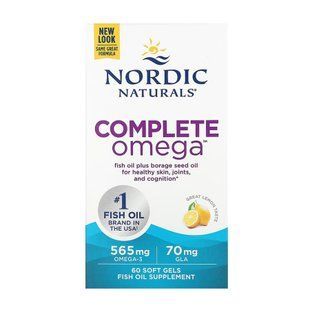 Complete Omega - 60 softgels 2023-10-5950 фото