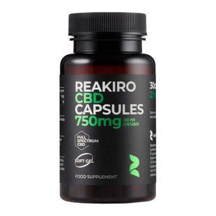 CBD Gel Capsules 750mg - 30 caps 2023-10-6021 фото