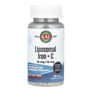 Liposomal Iron 18mg - 30 vcaps 2023-10-6993 фото