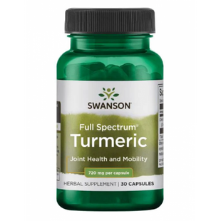 Turmeric 720mg - 30cap (Повреждена банка) 2023-10-7786 фото