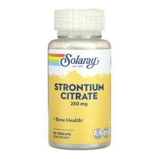 Strontium Citrate 250mg - 60 vcaps 2023-10-6784 фото