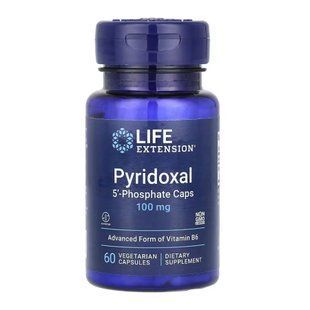 Pyridoxal 5'-Phosphate Caps 100 mg - 60 vcaps 2023-10-5124 фото