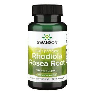Rhodiola Rosea Rood 400mg - 100caps 100-81-8839634-20 фото