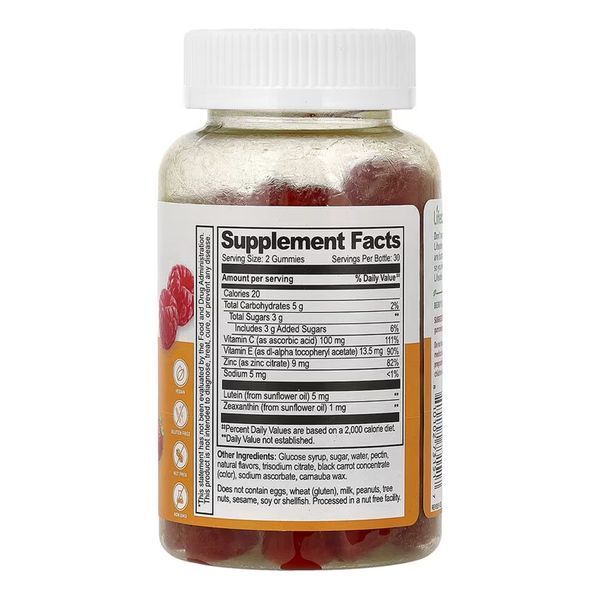 Lutein and Zeaxanthin Adults - 60 gummies 2023-10-7280 фото