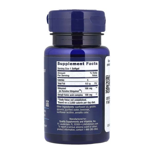 Super Ubiquinol CoQ10 with Enhanced Mitochondrial Support&trade; 100 mg - 30 softgels 2023-10-6354 фото