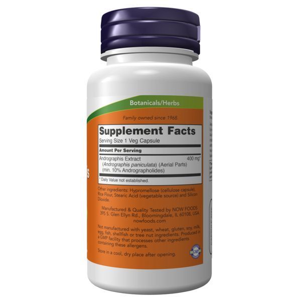 Andrographis Extract 400mg - 90 vcaps 2022-10-2632 фото