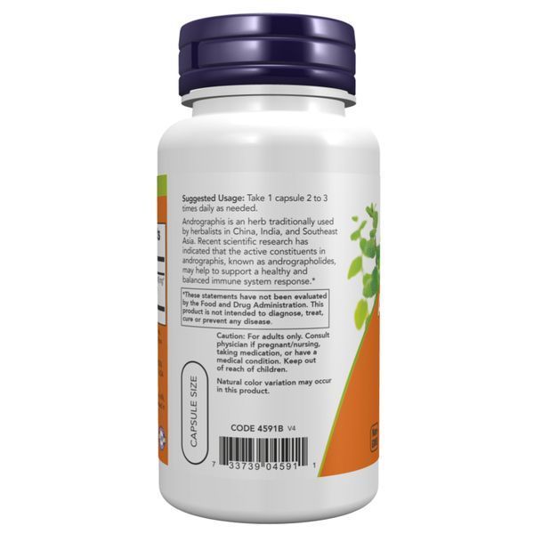 Andrographis Extract 400mg - 90 vcaps 2022-10-2632 фото