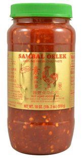 Паста чили Huy Fong Foods Sambal Oelek 510грм. PH-06108 фото