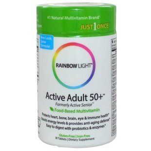 Rainbow Light, Just Once, Для активных людей старше 50, пищевые мультивитамины, 30 таблеток RLT-10991 фото
