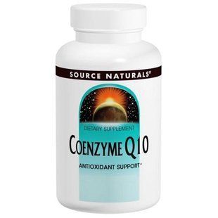 Source Naturals, Кофермент Q10, 100 мг, 60 м'яких капсул SNS-01226 фото
