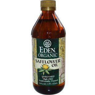 Eden Foods, Органічне сафлорова олія, нерафінована, 16 рідких унцій (473 мл) EDN-00018 фото