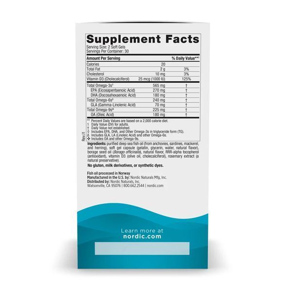 Complete Omega-D3 - 60 softgels 2023-10-5951 фото