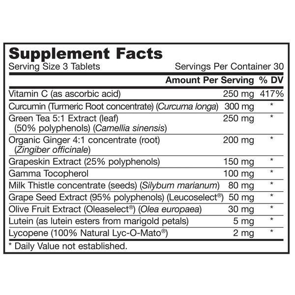 Jarrow Formulas, Оптимизатор антиоксидантов, 90 вегетарианских таблеток JRW-01001 фото